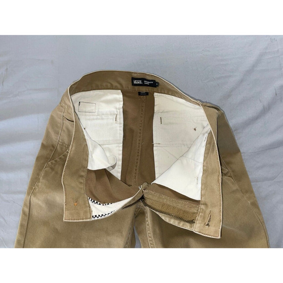 Vans Flat Front Slim Fit Stretch 'Authentic Chino' Pants. Men's 29X25, GUC!! - Picture 3 of 5